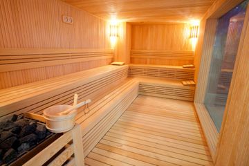 Tyylikkäästi remontoitu sauna