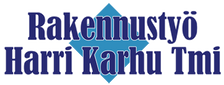 Rakennustyö Harri Karhu -logo